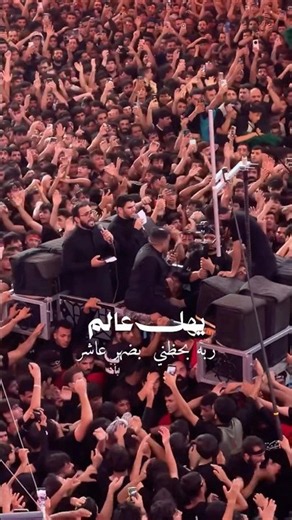 محمد باقر الخاقاني💔قصيدة "يهل العالم"داخل الحرم الحسيني
