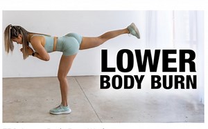 【EP3】Chloe Ting 两周马甲线 Lower body burn workout|2 weeks Shred challenge