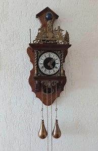 Dutch Zaanse Zaandam Vintage Wall Clock - Etsy