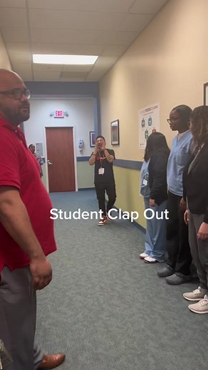 How our Paramus, NJ campus sends their healthcare studentsoff to externship! 👏 👏 #lincolntech #healthcare #clapout