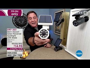 Bell + Howell Bionic SolarPowered Motion Sensor Spotligh...