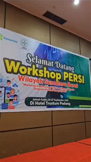 PADANG24JAM on Instagram: "Perhimpunan Rumah Sakit Seluruh Indonesia (PERSI) Wilayah Sumatera Barat menggelar Workshop Implementasi Uji Coba Sistem Indonesia Diagnosis Related Group (IDRG) pada Jumat–Sabtu, 26–27 September 2025. Kegiatan ini menjadi langkah strategis dalam mempersiapkan seluruh rumah sakit di Sumatera Barat menghadapi implementasi sistem IDRG yang akan resmi diuji coba mulai 1 Oktober 2025 di seluruh fasilitas pelayanan kesehatan, sesuai dengan pemberitahuan Kementerian Kesehata
