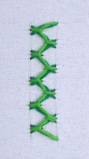 Very Unique Tied Herringbone Embroidery Stitch #reelsfb #handembroidery #basicembroidery #embroidery #tutorialdiy #trending #hand #fbreelsvideo #reelss #facebookreels #border #reels #satisfying #nakshikantha #content #viralreels #stitch #viral #easy #fbreels #borderline #cute #tricks | RozaBird