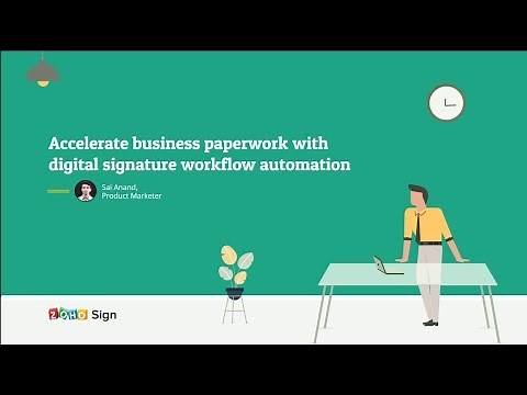 Zoho Sign + Zoho Flow: Accelerate business paperwork with digital signature workflow automation