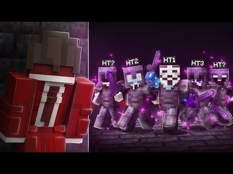 Fighting EVERY Tier Player in Netherite Pot | Minecraft PvP (Part 1)