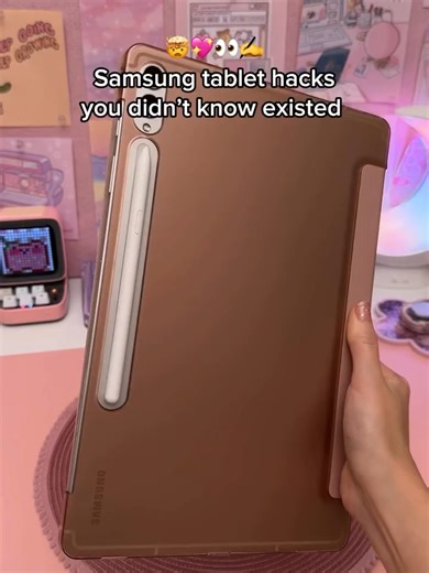 Samsung tablet level up 💖 Watch the full tutorial on my YT channel 🔗 in my b!o ✨ I’m using the samsung galaxy tab S9 plus 💕 ⁣