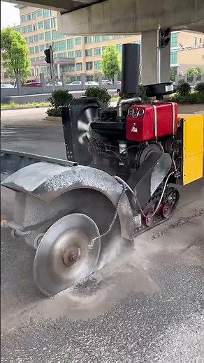 Heavy-Duty Crawler Concrete Sawing: Precision Road Cutting Technology