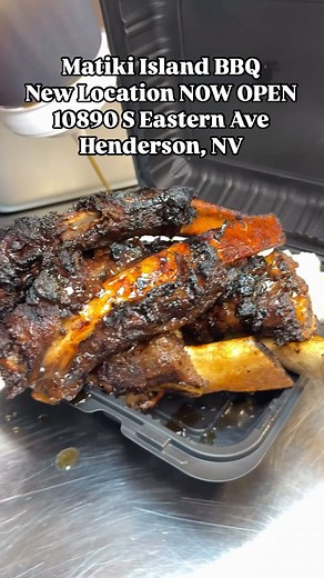 @matikiislandbbq Matiki Island BBQ, home of the BIG ribs and the famous max Subi, has officially opened its new location in Henderson! 🎉 Stop by and indulge in their delicious Hawaiian BBQ. 🌺 📍 10890 S Eastern Ave #103, Henderson, NV 89052 . . #HawaiianFood #HawaiianBBQ #LasVegasEats #VegasFoodie #HendersonEats #MatikiIslandBBQ #FoodieAdventures #BBQLovers #HawaiianGrinds #AlohaVibes #LasVegasFoodies #HawaiianComfortFood #IslandFlavor #VegasEats #FoodieFinds | Foodie Dhillon