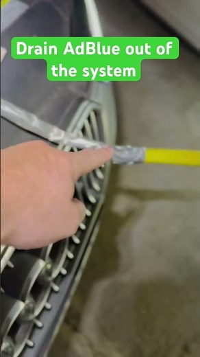 Drain your AdBlue tank without disassemble the tank #automobile #adblue