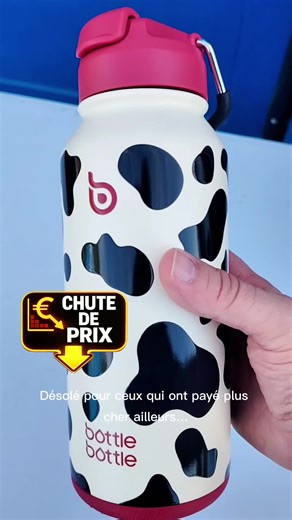 BOTTLE BOTTLE Gourde isotherme 32oz 950ml en acier inoxydable, bouteille de sport avec paille, couvercle à double usage boîte à médicaments, isolée sous vide, acier inoxydable 18/8, gobelet isotherme, mug à café, cadeaux pour hommes