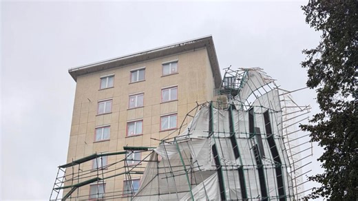 Echafaudages arrachés, tunnel fermé… la tempête Amy fait d’importants dégâts à Bruxelles