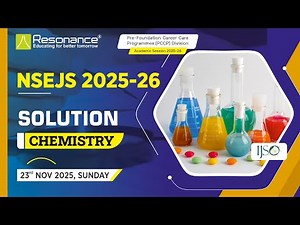 NSEJS 2025 Chemistry Paper Solution | Full Answer Key & Detailed Explanation