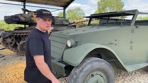 Replacing our halftrack with an exciting new vehicle in the collection