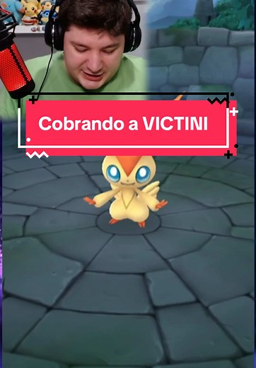 Cobrando Victini em Pokémon Go
