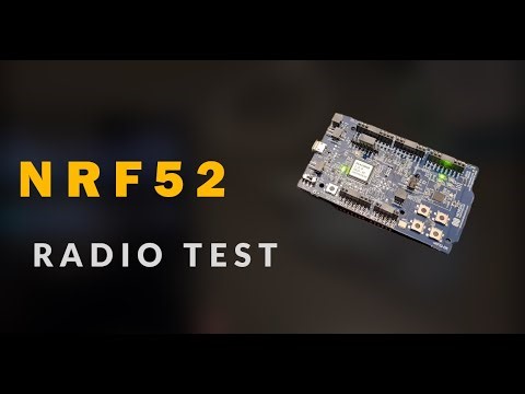 NRF52: How to Run Radio Test