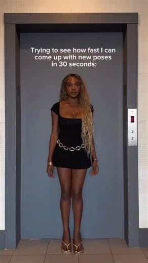 hailey 💋| nyc model on Instagram: "Not gonna lie, this was a bit challenging 😂 The best advice I ever got is posing is like dancing where every movement should flow into the next. To get multiple looks in one shot, try moving just a little at a time: tilt a shoulder, shift a hip, or lift a hand. The smallest motion can create endless poses. If you try it, let me know how many you can do in 30 seconds!🫶🏾 • • • #nycmodel #posingtips #poseideas #howtopose #modelingtips #haileyomollo"