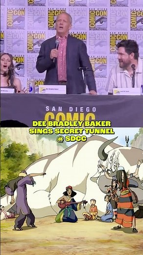 secret tunnel song LIVE at sdcc! #shorts