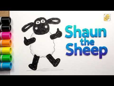 Shaun the Sheep Drawing 🐑 Easy Step-by-Step Tutorial I