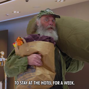 2.1M views · 17K reactions | Hotel Throws Homeless Man Out for Christmas. | Totally Studios | Facebook