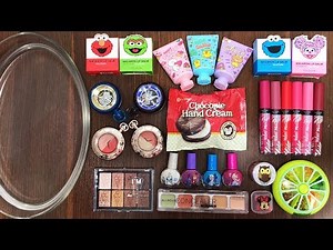 MIXING MAKEUP INTO CLEAR SLIME ! MOST SATISFYING SLIME VIDEOS