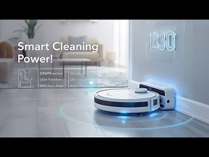 Smartest Robot Vacuum 2025? ILIFE A30 Pro Review – Self Emptying, 5000Pa Suction App + Alexa Control