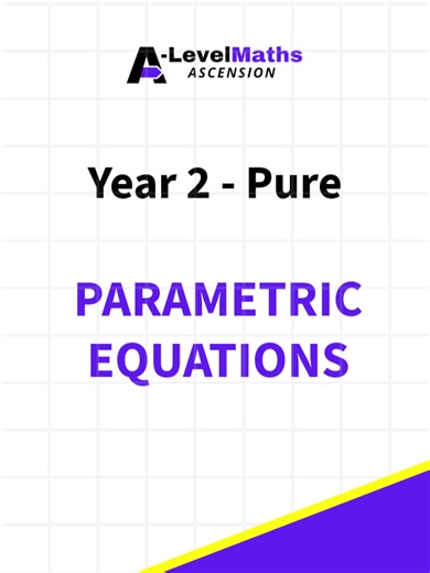 Parametric equations - Edexcel #Alevelmaths #maths #revision #stem #mathstok