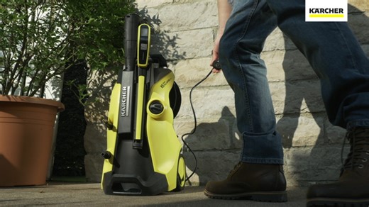Set-up pressure washer with Home & Garden App (Landingpage version)