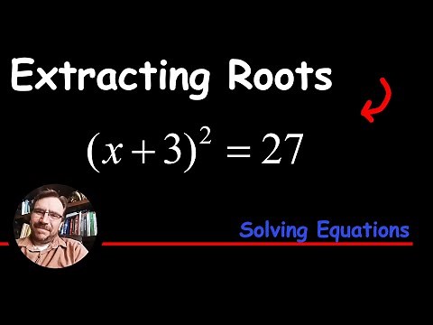 How to solve (x+3)^2 = 27 by Extracting Square Roots | Quadratic Equation
