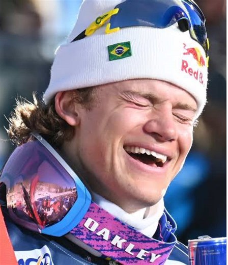 History, written in snow. 🇧🇷 Lucas Pinheiro Braathen becomes the first Brazilian ever to win a Winter Olympic medal — and the emotion says everything. From the mountains to the motherland. This one mattered. #LewisCulture #WinterOlympics #Brazil #LucasBraathe