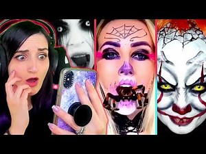 Reacting To The SCARIEST Tik Tok Videos