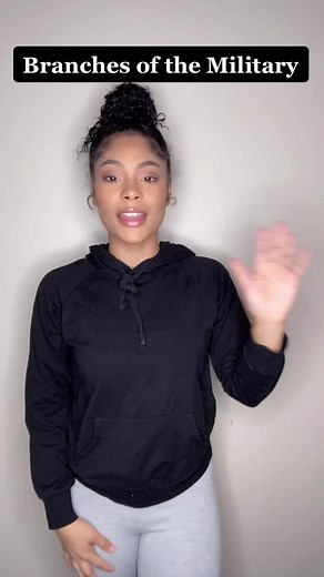 Sign Language for Branches of the Military