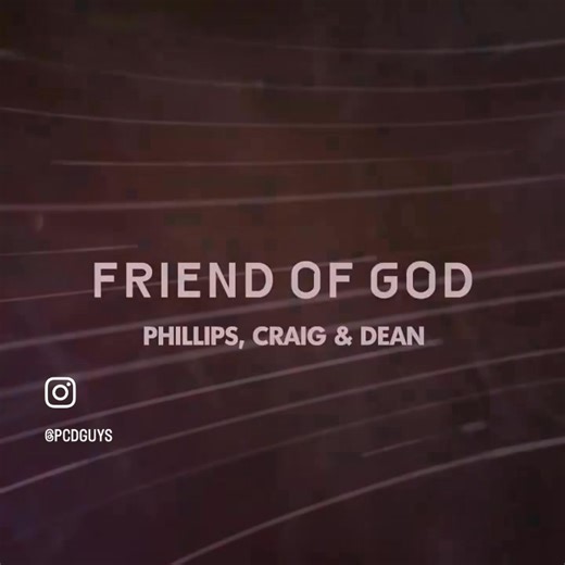 1.2K views · 34 reactions | Is FRIEND OF GOD one of your favorite PC&D songs? Hear Randy's story then listen to the song along with more Phillips, Craig and Dean hits and favorites from 30 years of music ministry plus new versions of YOU ARE GOD ALONE, GREAT I AM and REVELATION SONG. https://ffm.to/pcd_30 #pcd30 #phillipscraiganddean #friendofgod | Phillips, Craig and Dean | Facebook