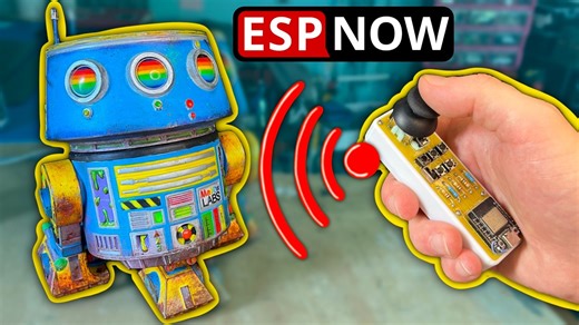 ESP-NOW，设置，编程及实际应用示例 | ESP-NOW, Setup, Coding, and Real-World Example