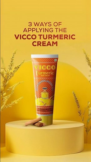 There’s no one right way of applying the Vicco Turmeric Cream! What’s your way? #vicco #viccolabs