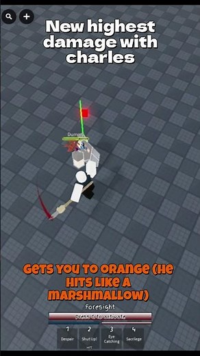 Charles New combo - (ALL RED TOO) JJS: #jjk #jjs #jujutsushenanigans #jujutsukaisen #roblox #combo