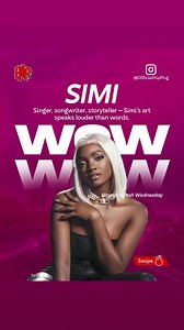 13 reactions | Simi — singer, songwriter, storyteller.Her voice carries emotion, her words paint pictures, and her music speaks louder than words ever could. #HipTV #Simi #WCW #NaijaMusic #Afrobeats | HipTv | Facebook