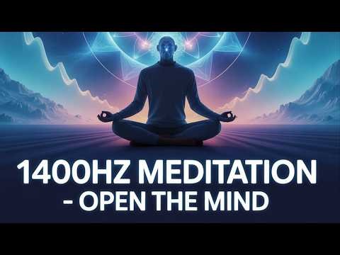 1400Hz Meditation Frequency 🌌 Open Your Mind & Expand Consciousness