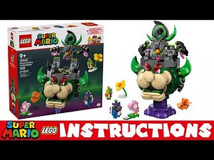 2025 LEGO Prince Florian & Castle Bowser Set | 72042 | LEGO Super Mario Instructions