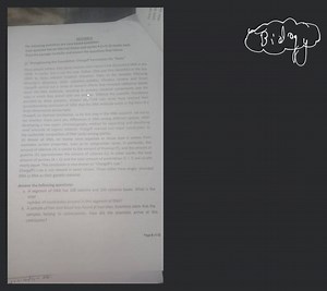 SECTION DThe following questions are case-based questions.Eac... | Filo