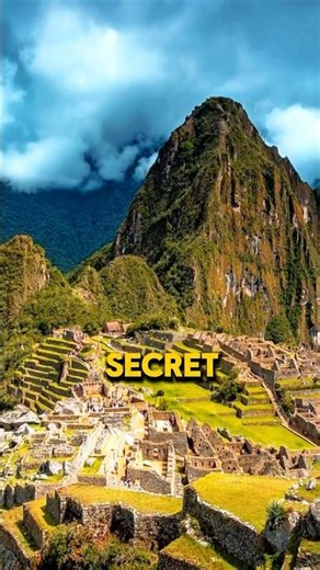 Machu Picchu, built by The Incas, used the ashlar technique, what is it? #machupicchu #countryfacts