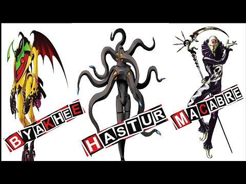 (P5R)Hastur, Byakhee, Macabre Builds | Persona 5 Royal
