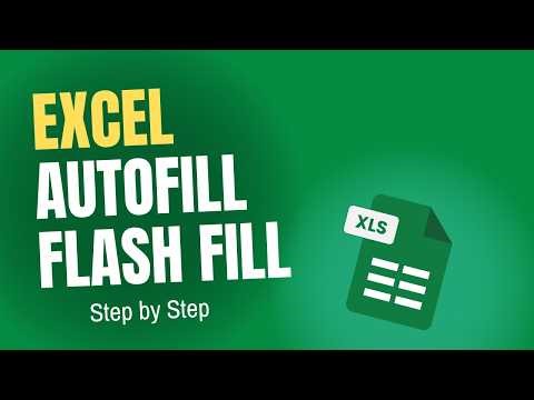 AutoFill vs Flash Fill — Which Excel Feature Saves You More Time?