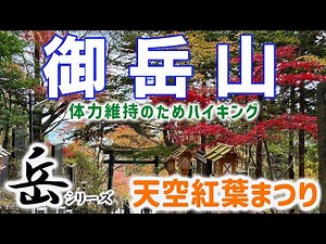 【紅葉の御岳山】天空の散策路を歩く絶景ハイキング｜秋の御岳渓谷・武蔵御嶽神社