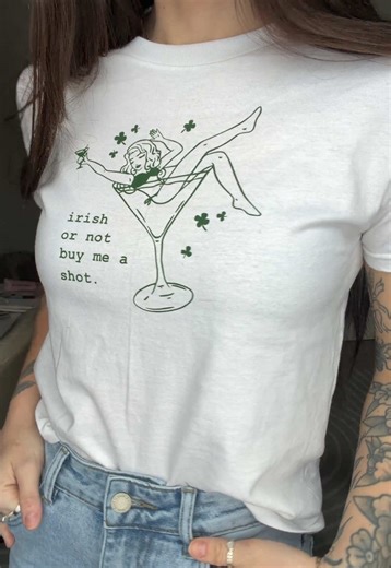The Cutest St. Paddy’s Day Baby Tee