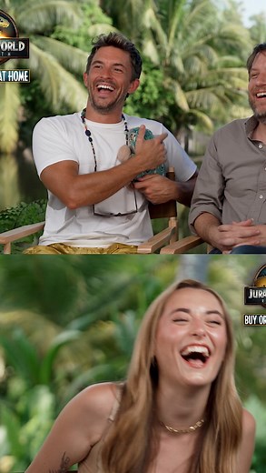 Alice Johnson on Instagram: "you guys asked, i delivered… 🤭💚🦖🦕 GUYS JONATHAN REMEMBERED ME. my obsession with diplodocus’ has paid off? who would’ve thought? not @jbayleaf & @garethedwardsofficial being like “oh wait she’s not kidding around” 😭 also this cast. they are SO COOL. i have so many chaotic clips coming & full thing coming on YT next week 💚 thank you forever & always @universalpicturesuk @universalathome 🌴🇹🇭🥥 JURASSIC WORLD REBIRTH is available to buy or rent at home now 💚 #