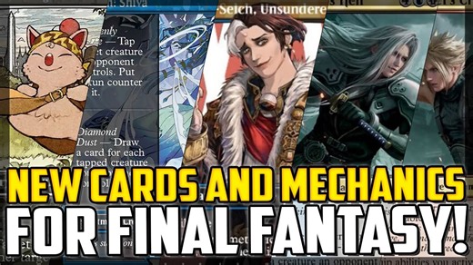 Even More Final Fantasy Cards Unveiled with New Mechanics, Summons, and Bosses