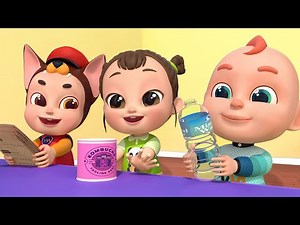 Sorting Garbage Together | Clean Up Song | Education For Kids | Rosoo Nursery Rhymes & Kids Songs