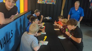 Popsicle eating contest | Skatetown Enid | Facebook