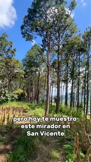 El mirador más bonito de San Vicente 🇸🇻 pero ahora ya no se puede entrar creo 😔 | El Salvador Is Amazing