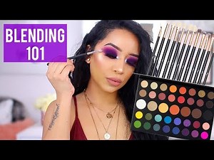 MAKEUP MONDAY | HOW TO LAYER AND BLEND COLORFUL EYESHADOWS ohmglashes
